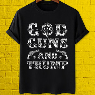 T-shirt Les armes de Dieu et l'amateur d'armes de Trump Pr