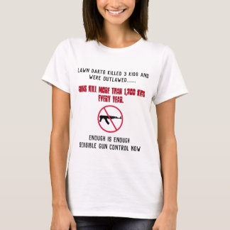 T-shirt Les armes tuent 1 300 enfants chaque année