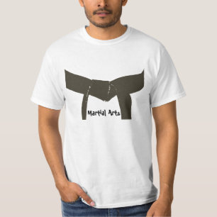 T-shirt Les arts martiaux brunissent la ceinture