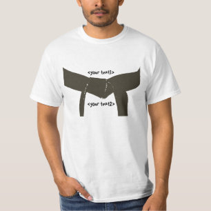 T-shirt Les arts martiaux brunissent la ceinture