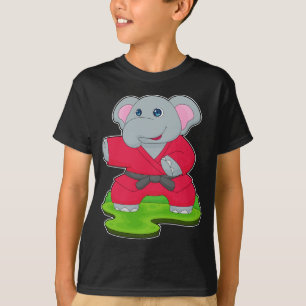 T-shirt Les arts martiaux éléphants