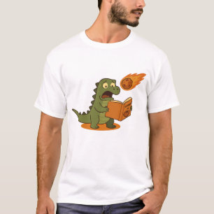 T-shirt Les astéroïdes et vous, un livre pour les dinosaur