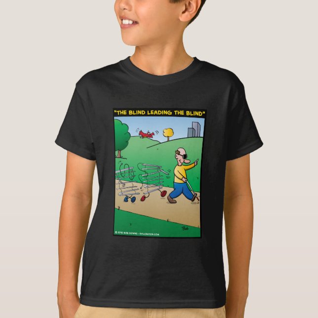 T-shirt "Les aveugles menant l'aveugle " (Devant)