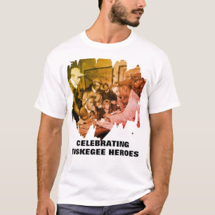 T-shirt LES AVIATEURS DE TUSKEGEE Héros Afro-Américains