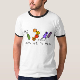 T-shirt Les bactéries sont mes amis