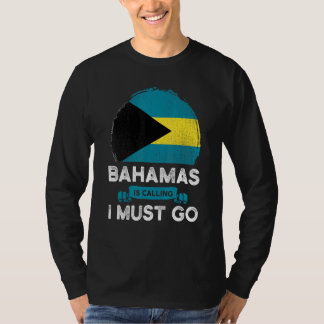 T-shirt Les Bahamas Appelent Que Je Dois Aller À La Salle