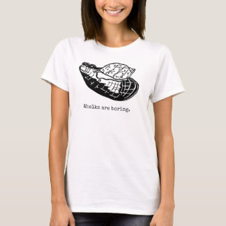 T-shirt Les baleines sont ennuyeux débardeur de base