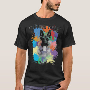 T-shirt Les Bergers Allemands La Source De Puissance ! ! C
