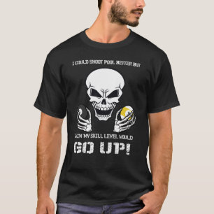T-shirt Les billards drôles je pourrais tirer la piscine