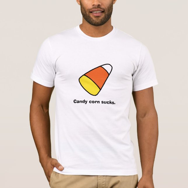 T-shirt Les bonbons au maïs sucent (Devant)