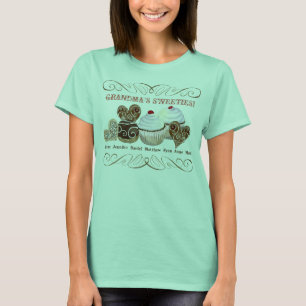 T-shirt Les bonbons de la grand-maman, tee - shirt