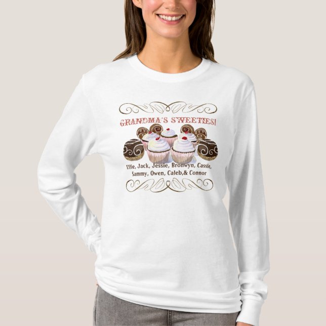 T-shirt Les bonbons de la grand-maman, tee - shirt (Devant)