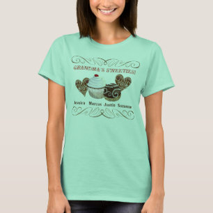 T-shirt Les bonbons de la grand-maman, tee - shirt