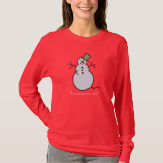 T-shirt Les bonhommes de neige sont frais