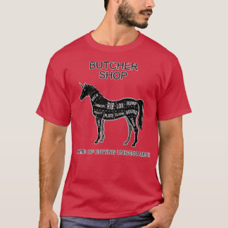 T-shirt Les bouchers guide licorne