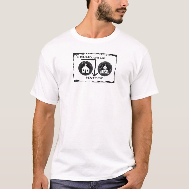 T-SHIRT LES BOUDAIRES ONT DE L'IMPORTANCE (Devant)