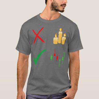 T-shirt Les bougies