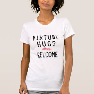 T-shirt Les bras virtuels qui dérangent le monde social