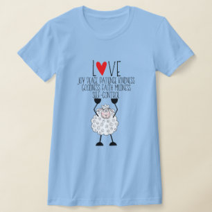 T-shirt "Les brebis de Jéhovah - Fruits de l'esprit"