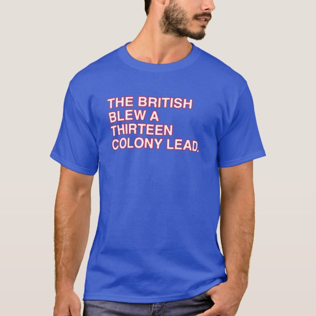 T-shirt Les Britanniques Ont Fait Briller Une Troisième Co (Devant)