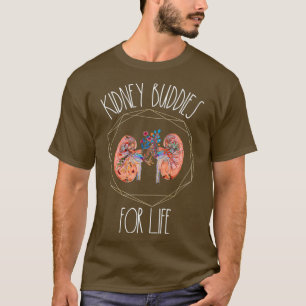 T-shirt Les Buddies Du Rein Pour La Dialyse De Vie Patient