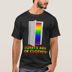 T-shirt Les cabinets sont pour des vêtements