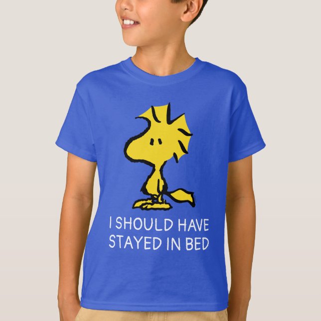 T-shirt Les cacahuètes| Snoopy's Friend Woodstock (Devant)
