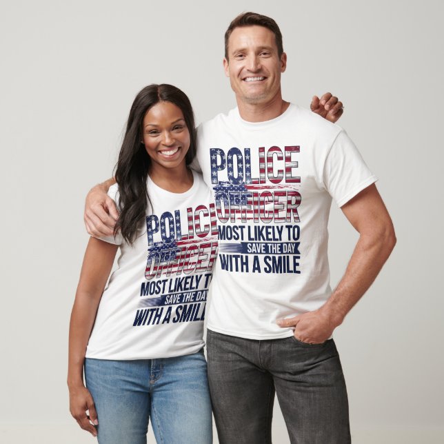 T-shirt Les Cadeaux De Police Les Plus Susceptibles De Sau (Unisexe)