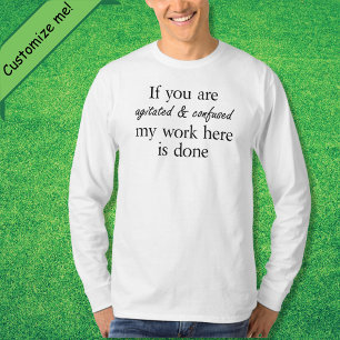 T-shirt Les cadeaux drôles d'idées de cadeau entassent e