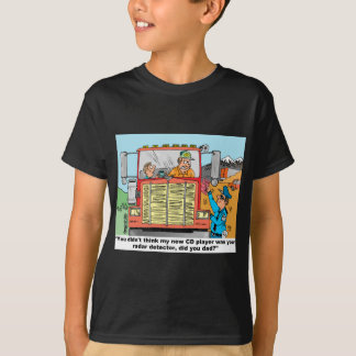 T-SHIRT LES CADEAUX DU CHAUFFEUR DE CAMION DRÔLE