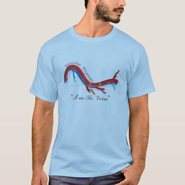 T-shirt Les cadeaux vasculaires uniques de médecin "je (Devant)