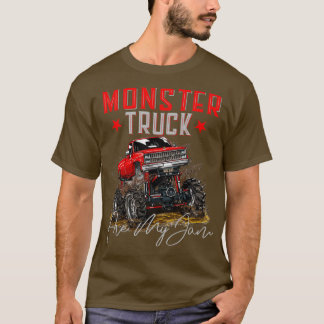 T-shirt Les Camions Monster Sont Ma Confiture Pour Les Ama