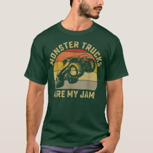 T-shirt Les Camions Monster Sont Ma Confiture Pour Les Ama