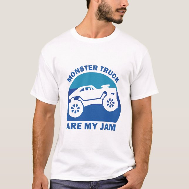 T-shirt Les Camions Monster Sont Ma Consommation Pour Les  (Devant)