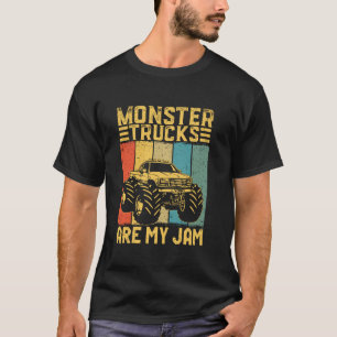 T-shirt Les Camions Monster Sont Mes Amateurs De Camions M