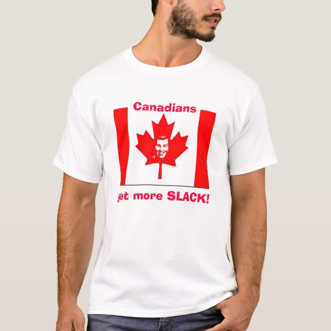 T-shirt Les Canadiens deviennent PLUS LÂCHES ! (Devant)