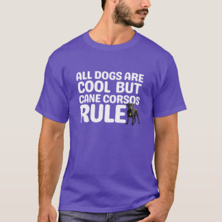T-shirt Les Cane Corsos règnent en maître cadeau