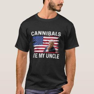 T-shirt Les Cannibaux Ont Mangé Mon Oncle Joe Biden Dit Vi