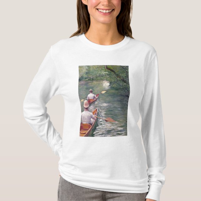 T-shirt Les canoës, 1878 (Devant)