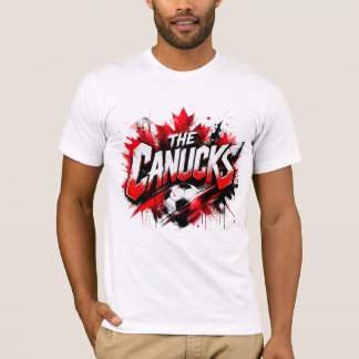 T-shirt les Canucks - surnom de l'équipe nationale du Cana
