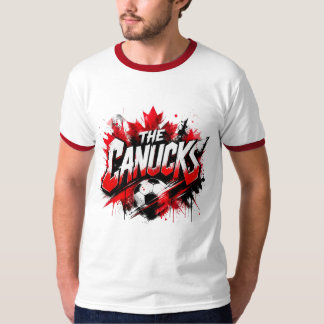 T-shirt les Canucks - surnom de l'équipe nationale du Cana