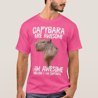 Les Capybara Sont Super Donc Im Capibara Funny H