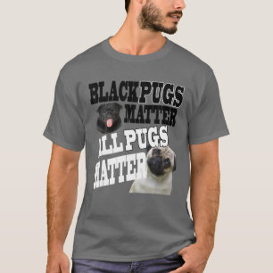 T-shirt Les Carlins noirs comptent Tous les Carlins compte