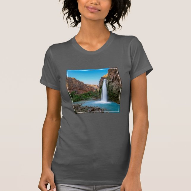 T-shirt Les cascades | Chutes Havasu au coucher du soleil (Devant)