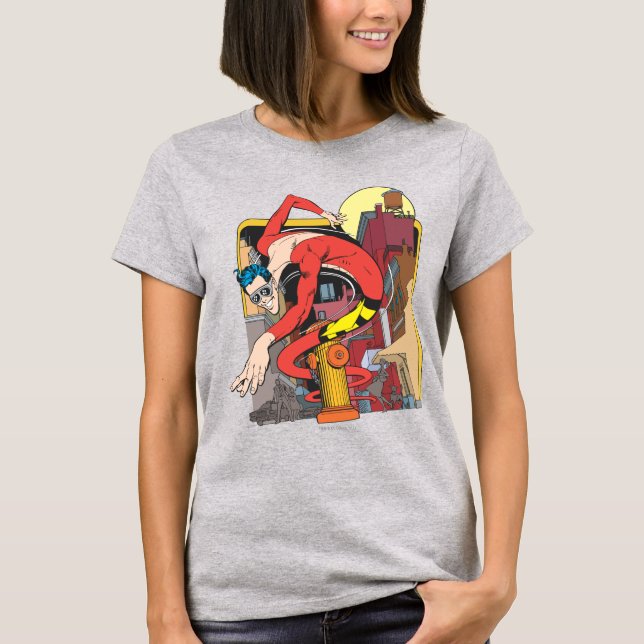T-shirt Les changements de forme de l'homme en plastique d (Devant)