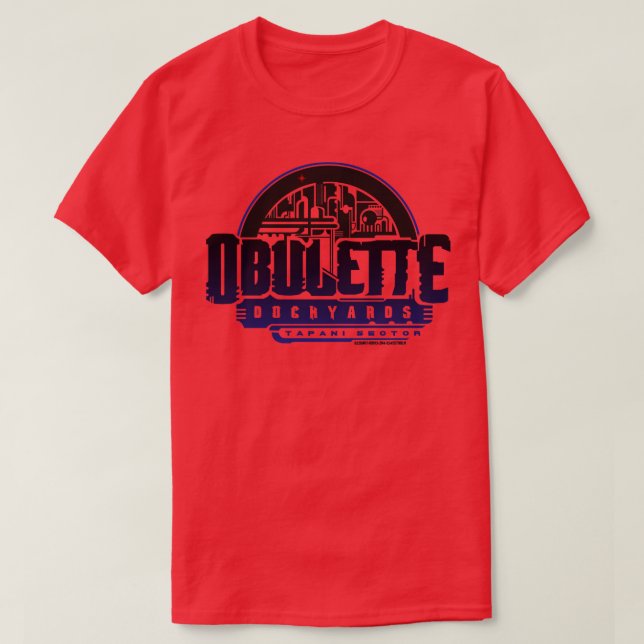 T-shirt Les chantiers navals d'Obulette (Design devant)