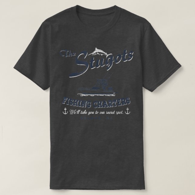 T-shirt Les chartes de pêche Stugots  (Design devant)