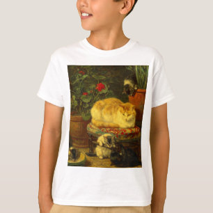 T-shirt Les chatons en jeu