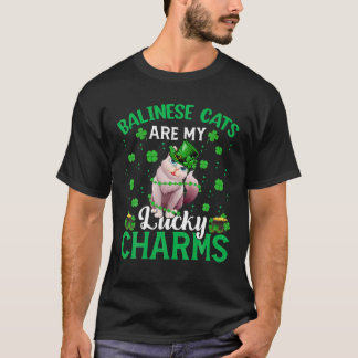 T-shirt Les Chats Balinais Drôle Sont Mes Charmants Chat S