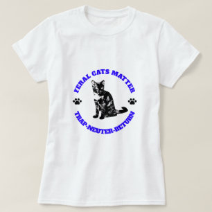 T-shirt Les Chats Faux comptent. Un retour sans retour.